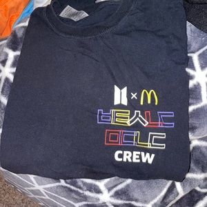 Mcdonalds Crew Exclusive BTS collab T-Shirt